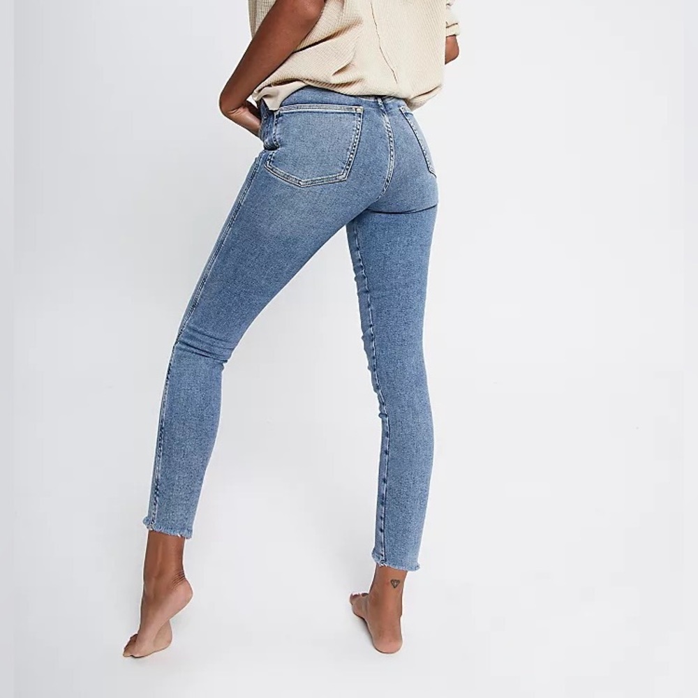 Free People High Rise Skinny Jean